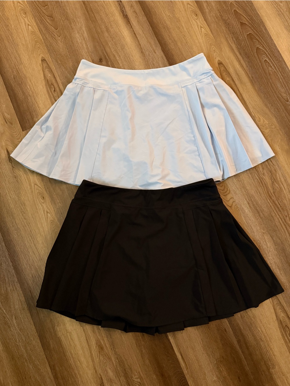 Women’s Lole skort skirts - light blue and black